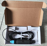 Capteur de pH universel pour eaux usées Acitek OEM/ODM, précision 0,01pH, plage 0,00-14,00, température de fonctionnement 0-80°C, application industrielle