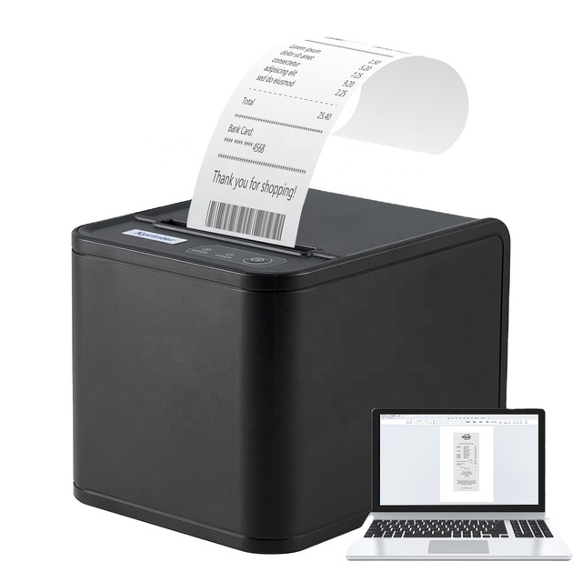 Xprinter WIFI Thermal Receipt Printer 80mm Mini POS for Restaurant Supermarket Android Barcode Used Auto Cheap for Cashier