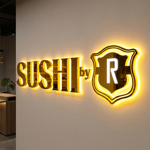 ป้ายร้านค้าแบบกำหนดเองจากโรงงาน ป้ายตัวอักษร 3 มิติ ป้ายเรืองแสงติดผนังอาคาร ป้ายโลโก้ติดผนังภายนอกสำหรับธุรกิจ - Product Image 3