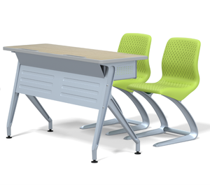 Scuola di qualità Premium scrivania e sedia Set tavolo di scrittura con cassetto del libro per lo studente mobili - Product Image 1