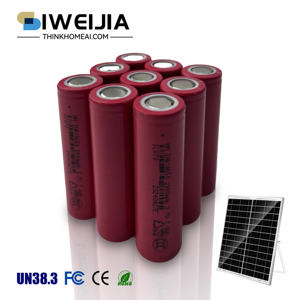 SIWEIJIA 3.6V 5000mah 25/40A 高容量円筒形リチウムイオン充電式電池 18650 ソーラーバッテリー 電動自転車バッテリーパック用 - Product Image 1
