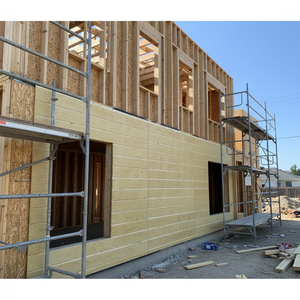Contreplaqué rainuré en <span class=keywords><strong>pin</strong></span>, matériau peuplier, rainurage en V, U, W, contreplaqué rainuré pour la construction, décoratif - Product Image 2