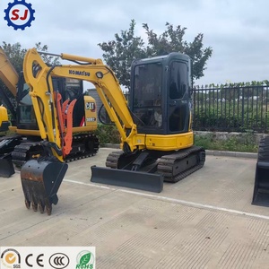 Mini-excavatrice Komatsu PC30MR d'occasion d'origine japonaise, modèles PC20, PC35, PC56, à balayage de queue zéro, compacte, sur chenilles, à vendre - Product Image 3