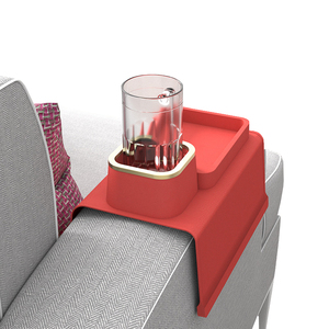 Alfombrilla de Goma Personalizada para Sofá con Portavasos, Alfombrilla de Goma Económica para Herramientas con Portavasos y Diseño de Logotipo Gratuito - Product Image 2