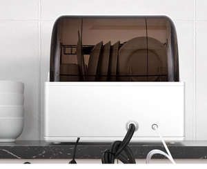 Séchage et désinfection de bureau intégrés <span class=keywords><strong>mini</strong></span> <span class=keywords><strong>installation</strong></span> automatique 4 ensembles <span class=keywords><strong>mini</strong></span> <span class=keywords><strong>lave</strong></span>-<span class=keywords><strong>vaisselle</strong></span> - Product Image 3