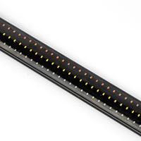 Senken Super Slim conducción iluminación recta multifunción impermeable estroboscópico intermitente coche todoterreno barra de luz LED