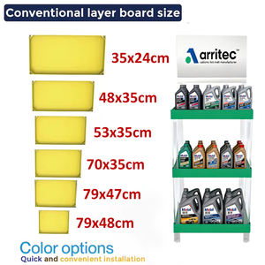 Exhibidores de Aceite de Plástico para Taller de Reparación de Automóviles, Exhibidor de Aceite Lubricante de Plástico para Piso con Logotipo - Product Image 2