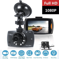 2.2 pouces Full HD 1080P voiture DVR caméra G30 double Dashcam enregistreur vidéo meilleure vente fabriqué en usine Auto Smart Home double objectif Dash