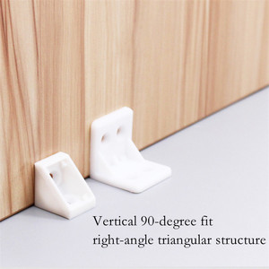 Accessoires de quincaillerie de meubles, Code <span class=keywords><strong>d</strong></span>'<span class=keywords><strong>angle</strong></span> en plastique à <span class=keywords><strong>Angle</strong></span> droit, supports de connexion <span class=keywords><strong>d</strong></span>'<span class=keywords><strong>angle</strong></span> en plastique - Product Image 4