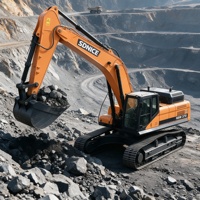 Harga Pabrik Excavator Crawler 37000kg, Bucket 1.8m³, Performa Tinggi, Heavy-Duty, Hidrolik Kawasaki, Mesin Cummins untuk Proyek Pertambangan