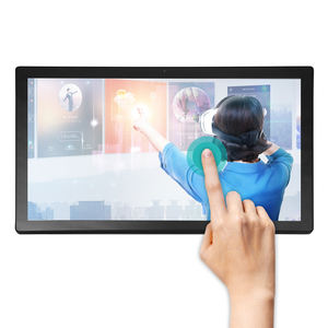 Enregistrement de l'hôpital Portworld Kiosque à écran tactile Android Guidage de la foule dans le hall et affichage de la file d'attente en temps réel Affichage AIO 21.5" - Product Image 6