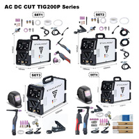 Alman Markası ACDC İnverter Pulslu MMA Plazma Kesim Kaynak Makinesi 110/220V Çok Fonksiyonlu LED Dijital STAHL WERK CUTTIG200P