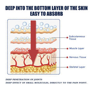 Crema de hueso penetrante más vendida, venta al por mayor, aplicador de rodilla para articulaciones, crema para el talón, menisco sinovial, placa de Luna, crema para el cuidado de la salud - Product Image 6