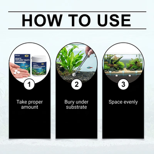 Compresse Nutritive per Piante d'Acquario, Integratore per la Crescita delle Piante Acquatiche, Fertilizzante a Rilascio Lento per Radici, per Pesci, Gamberetti e Tartarughe - Product Image 5