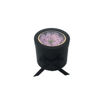 Boîtes à fleurs rondes à double couche rotatives faites à la main de luxe pour la Saint-Valentin, emballages cadeaux pour la fête des mères, boîtes sucrées