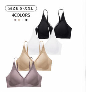 Nuevas llegadas: Sujetadores <span class=keywords><strong>de</strong></span> mujer sin costuras <span class=keywords><strong>de</strong></span> punto con cierre trasero <span class=keywords><strong>de</strong></span> encaje, lencería push-up con efecto <span class=keywords><strong>de</strong></span> realce, sujetadores Jelly con copas <span class=keywords><strong>de</strong></span> color personalizable. - Product Image 6