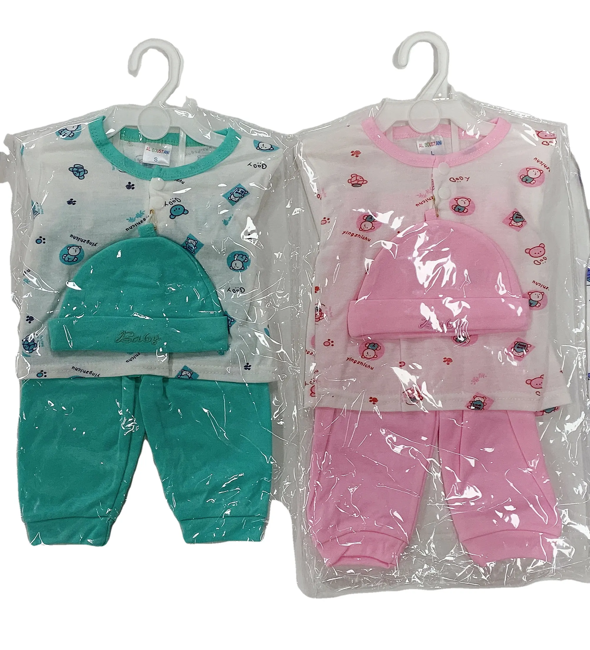 Good quality and Cheap Summer baby suit Printed baby cloth