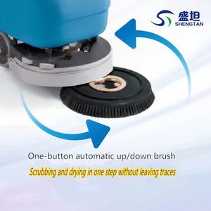 New Arrive Walk-behind Silence Wireless Scrubber <b>Floor</b> <b>Cleaning</b> Washing <b>Machine</b> Other Washing <b>Machine</b> - Product Image 5