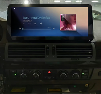 MOOKAKA Lecteur DVD de voiture 10.25/12.3 pouces pour BMW Série 7 E65 E66 2014-2017 Autoradio Multimédia Vidéo Carplay GPS Navigation