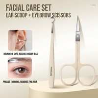 Kit de manucure en cuir de qualité supérieure avec étui, ensemble professionnel de soins des ongles et pédicure, cadeau idéal pour la famille