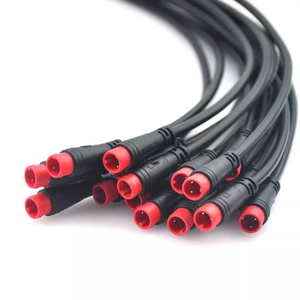 M6 Mini 2 Pin DC موصلات مقاومة للماء IP68 IP67 IP65 تسخير الأسلاك المنتج الذكي للأجهزة الذكية - Product Image 2