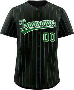 Personalizable Fastpitc Gradiente Botón Adulto Béisbol Jersey Sublimación Impreso 100% Poliéster Transpirable Ropa Deportiva Cosida - Product Image 3