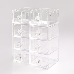 Factory Direct Custom Clear Acrylic DND Gaming Dice Storage Box Injection-Molded Rectangle <b>PC</b> Plastic Portable for <b>Table</b> Games - Product Image 5
