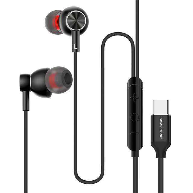 Original Wired Headphone USB C Earphones Type c In-ear Earbuds With Speaker With Mic Headset for iPhone 15 16 17