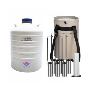 Contenedores LN2 certificados Ce, nitrógeno líquido para transporte Dewar Flask de 20L para investigación biológica - Product Image 2