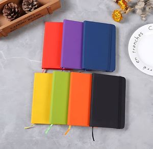 Custom A5 A6 Spiral Leather Cover <b>Journal</b> School Student Promotion Strap Diary Notebook with Print 80 Sheets - Product Image 1