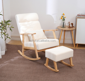 Modern Design Portable Rocking Chair for Nursery Living Room Dining Villa Use-Breastfeeding Support for New Parents Newborns - Product Image 1