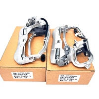 Nouvelles poignées de porte extérieures avant (4 pièces) 51218243615 51218243616 51228243635 51228243636 pour X5 2000-2007 Garantie 12 mois