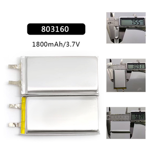 3.7v 리포 배터리 80mah 100mah 300mah 400mah 600mAh 700mAh 850mAh 900mAh 5C 10C 15C 20C 30C 충전식 리 폴리머 배터리 - Product Image 5