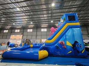 <span class=keywords><strong>Parque</strong></span> Acuático Inflable Comercial con Piscina para Adultos, Material de PVC, Tamaño 10*7m, Capacidad Superior a 500kg, Garantía de 2 Años - Product Image 5