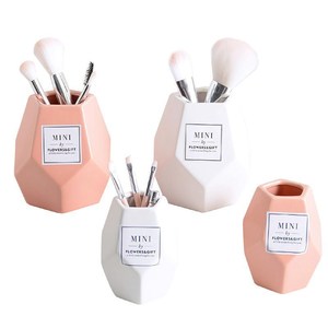 Marbling Design Cheap Canister Jar Container Holder Wholesale OEM Custom Ceramic Makeup <strong>Cup</strong> - Product Image 5