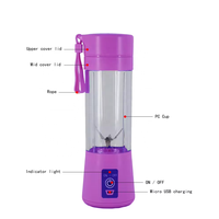Mini mixeur portable, presse-agrumes électrique, tasse à jus USB, mixeur personnel automatique, presse-agrumes pour la maison et la voiture, mixeurs alimentés par batterie