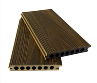 Échantillon gratuit de terrasse en WPC coextrudé résistant aux UV, imperméable, 140*23, surface lisse antidérapante pour piscine extérieure