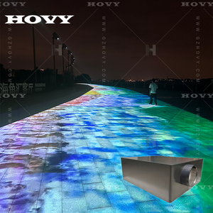 Hovy ngoài trời 3D kỹ thuật số sàn Lập Bản Đồ hệ thống chiếu tương tác thiết bị quảng cáo Hologram chiếu - Product Image 6