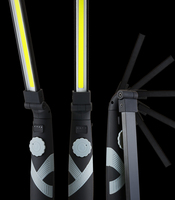 Lampe de travail flexible JF COB LED IP66, rechargeable par USB, lampe d'inspection rotative AC, lampe torche d'urgence