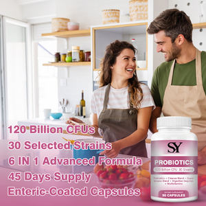 Le migliori capsule probiotiche di vendita con 120 miliardi di CFU e multivitaminici migliorano la funzione intestinale aiutano a bilanciare il livello di pH intestinale - Product Image 4