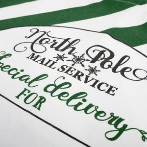 High King <strong>Gift</strong> Santa Sack Cotton Canvas Durable Eco Friendly <strong>Christmas</strong> Bags 50x70cm Drawstring <strong>Christmas</strong> Decoration - Product Image 6