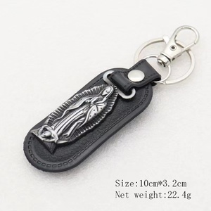 Llavero religioso de metal para hombre, cadena de llaves de metal, de fe, de <span class=keywords><strong>la</strong></span> Virgen María - Product Image 4