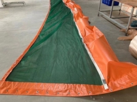 Barrière flottante environnementale Oilspillpro WGV1100H pour les objets flottants dans les eaux