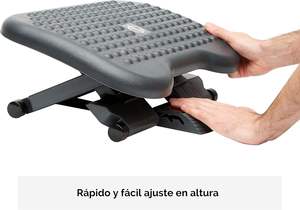 Pijakan kaki meja dapat diatur, sandaran kaki untuk di bawah meja saat bekerja dengan pijat, bangku kaki dapat disesuaikan dengan 3 posisi tinggi - Product Image 3