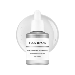 Sérum exfoliant pour le visage au riz noir Peel Shot Glow, ampoule exfoliante quotidienne, gommage doux pour le visage et le corps, éliminateur de cellules mortes - Product Image 2