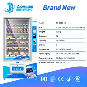 Zhonggu Hot Koop Drankjes & Food/Koffie/Snoep/Snack Automaat Fabrikant