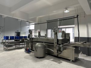 Quy mô nhỏ hoàn toàn tự động 50kgh khoai tây chiên làm cho máy Linea de Papas fritas đông lạnh khoai tây chiên dây chuyền sản xuất - Product Image 4