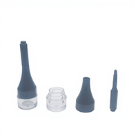 Boîte d'emballage cosmétique transparente personnalisable de 2 mm d'épaisseur pour fard à paupières, eye-liner, masque pour les lèvres, flacon vide, conteneur de maquillage en plastique ABS