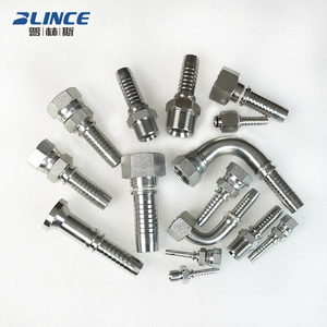 ข้อต่อไฮดรอลิกแบบหน้าเรียบ SS316 M22*1.5 Orfs Jic ข้อต่อไฮดรอลิก 45.90c แบบตรง Bsp - Product Image 1