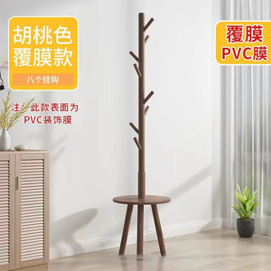 Youhui Solid Wood Coat Rack Floor <b>Standing</b> Multi Functional For Bedroom Living Room Home Use - Product Image 3